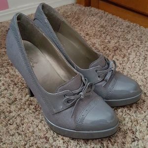 Gray Qupid Heels